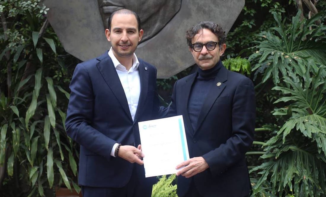 Marko Cortés y Gabriel Quadri. Foto: @MarkoCortes