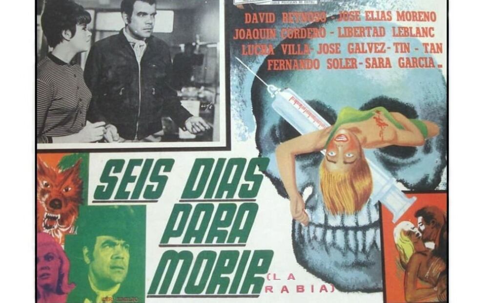 Fiel a la fórmula del “star sistem”, “Seis Días para Morir” tuvo a reconocidos artistas mexicanos que atrajeron al público como David Reynoso, José Elías Moreno, Sara García, Fernando Soler y la interesante participación de Germán Valdés “Tin Tan”. Foto: ESPECIAL/IMDb/Producciones Sotomayor.