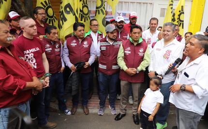 Experredistas de Cuajimalpa se suman a campañas de Sheinbaum, Clara y Mendoza