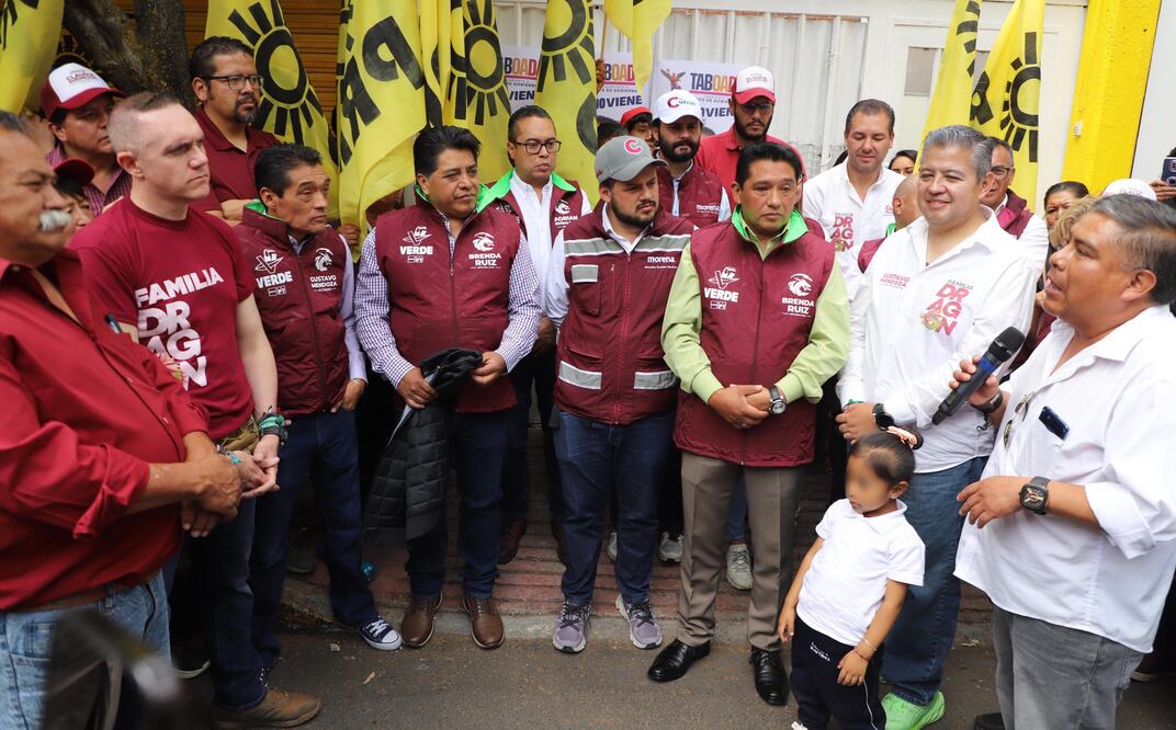 Experredistas de Cuajimalpa se suman a campañas de Sheinbaum, Clara y Mendoza. (FOTO: especial)