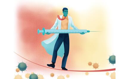 “Vacuna ayuda, pero seguiremos cuidándonos”: enfermeros vacunados