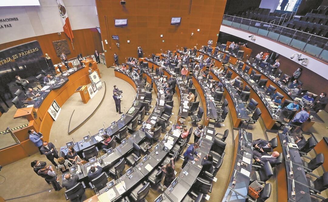 El Senado busca defender al Congreso, dijo Monreal. Foto: ARCHIVO EL UNIVERSAL
