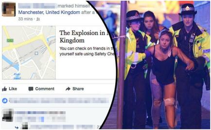 Facebook activa “comprobación de estado” tras atentado en Manchester