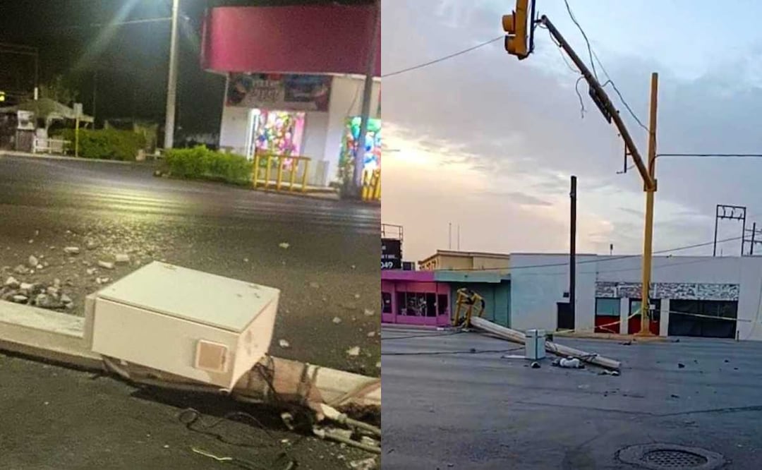 Jorge Cuéllar Montoya confirmó que fueron un total de 39 cámaras destruidas en Reynosa. Foto: Especial