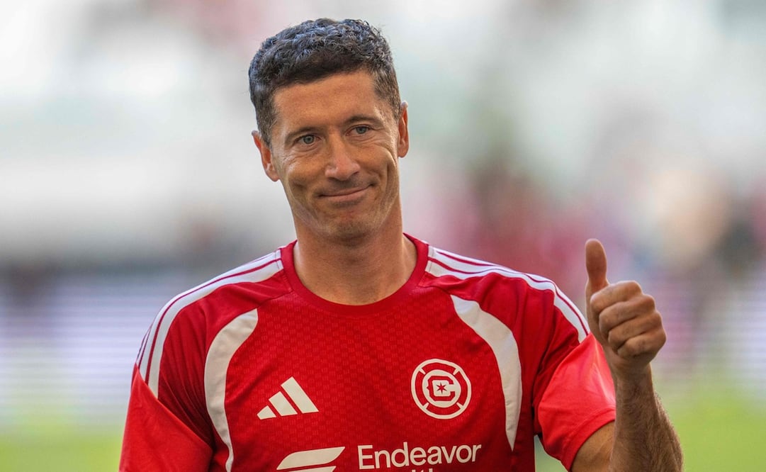 Robert Lewandowski es nuevo refuerzo del Chicago Fire. FOTO: AFP