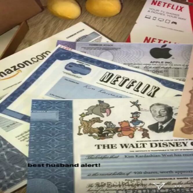 La empresaria subió fotografías de su regalo en su cuenta de Instagram 