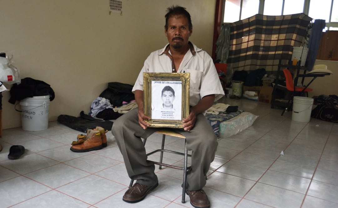 Eleucadio Ortega no pudo pegar los ojos, aunque moría de sueño por el cansancio acumulado. FOTO: Salvador Cisneros. EL UNIVERSAL