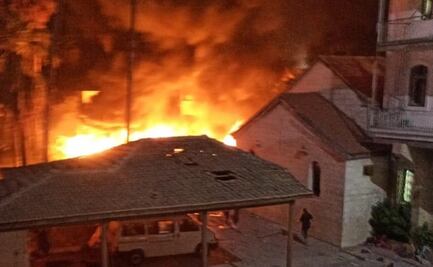 Al menos 200 muertos en bombardeo israelí de un hospital de Gaza: Ministerio de Salud local