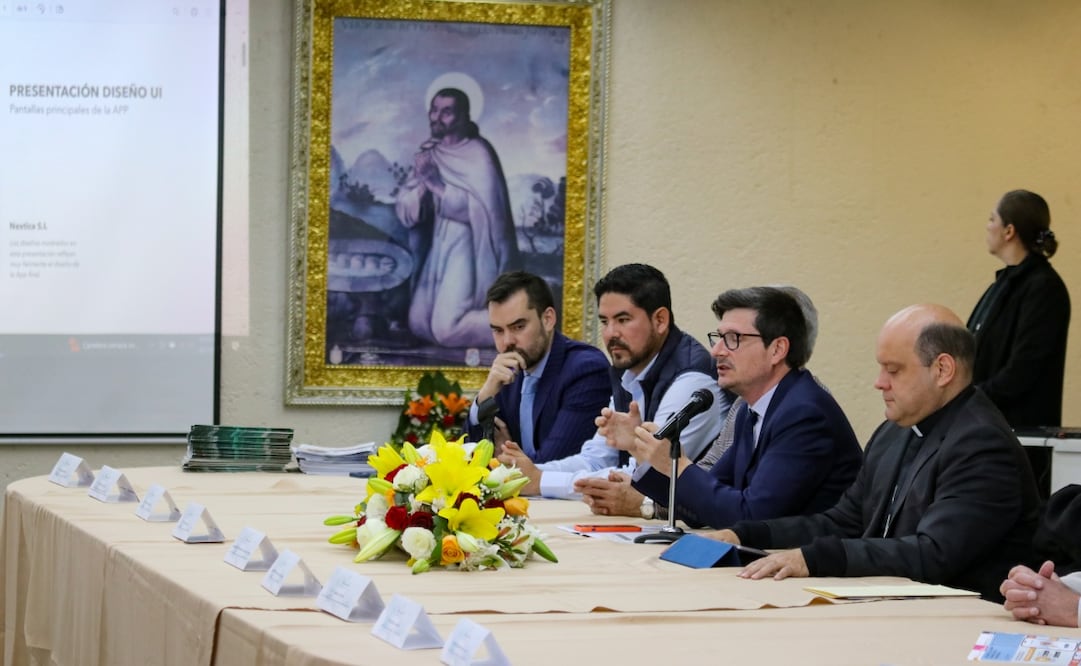Aspectos de la presentación del Memorial Papa Francisco, un innovador proyecto para el que el Santo Padre eligió a México. Foto: Axel Sánchez/ EL UNIVERSAL