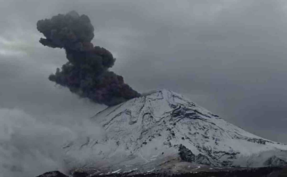 Popocatépetl. Foto: Especial