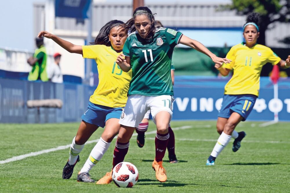 La volante Jacqueline Ovalle fue pieza clave ante Brasil (IMAGO7)