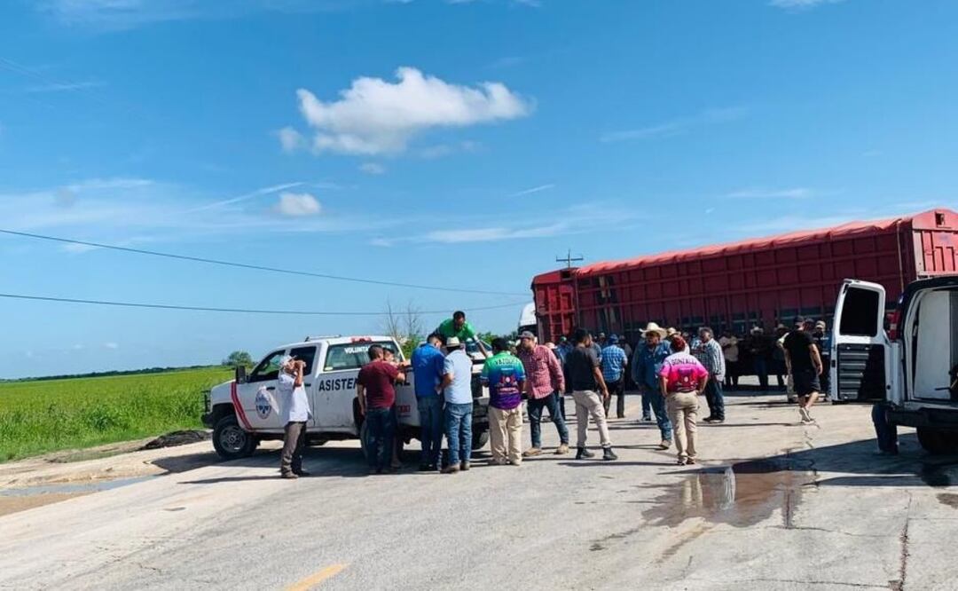 Productores de sorgo mantienen bloqueo por 30 horas