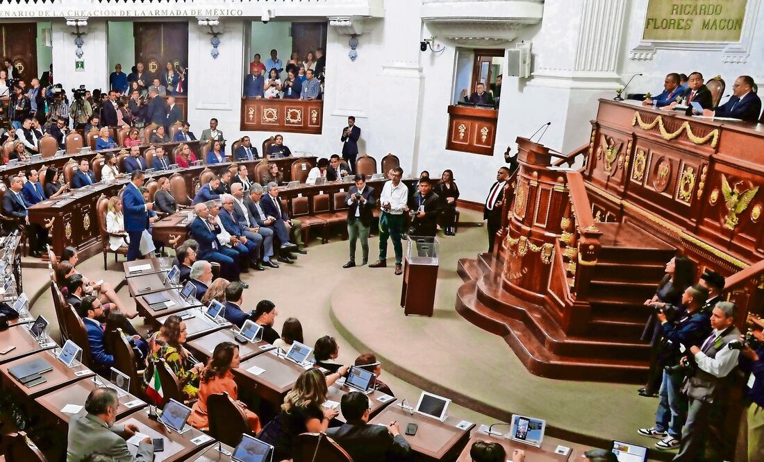 El Congreso local recibió las iniciativas del PAN y MC para crear un sistema de cuidados; las bancadas esperan unir esfuerzos con la jefa de Gobierno.
Archivo El Universal