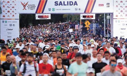 ¿Cuál es la ruta del Maratón de la Ciudad de México? Aquí te decimos las alternativas viales