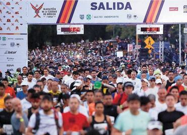 ¿Cuál es la ruta del Maratón de la Ciudad de México? Aquí te decimos las alternativas viales