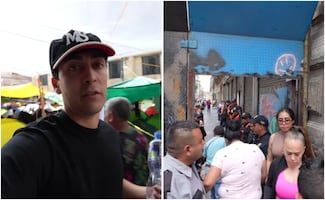 Youtuber español documenta plantón de la CNTE y restricción en el Zócalo; "no es como esperaba"