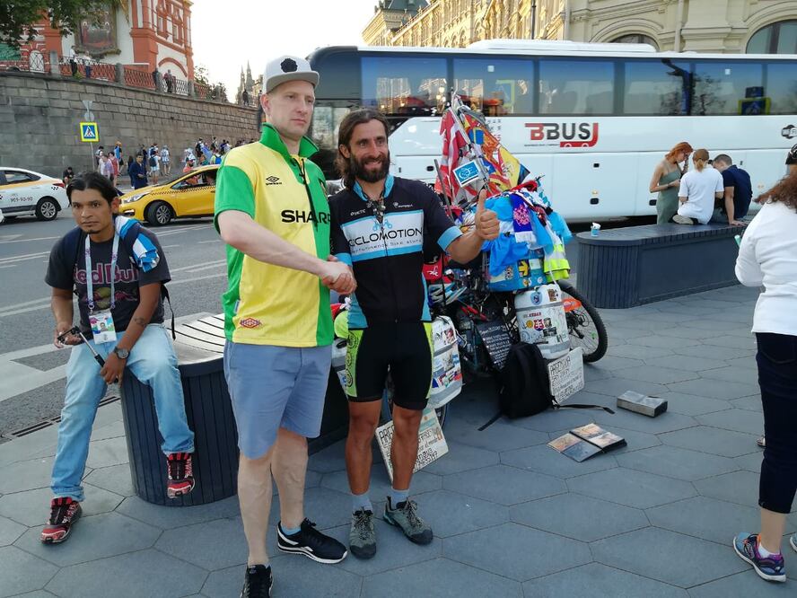Matías Amaya, una atracción más en la Copa del Mundo