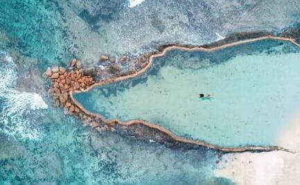¿Sabes dónde se encuentra esta alberca natural? 
