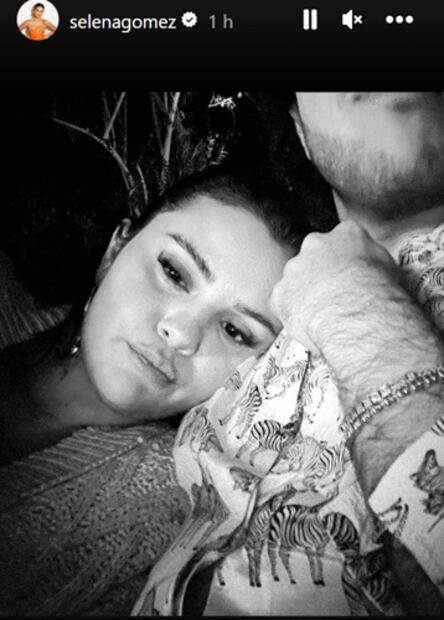 Tras la ola de comentarios que recibió, la también actriz publicó esta foto en sus historias de Instagram. Foto: Instagram