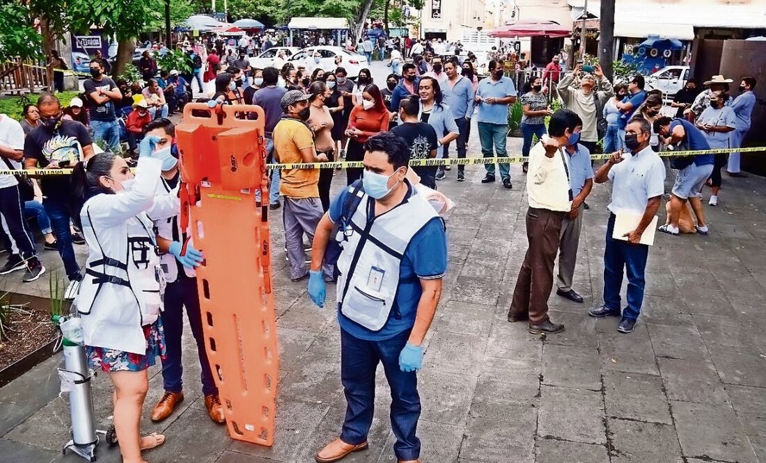 El ejercicio del próximo miércoles servirá para evaluar los proto-colos de actuación y respuesta ante sismos, dijo Protección Civil. Foto: Archivo / EL UNIVERSAL