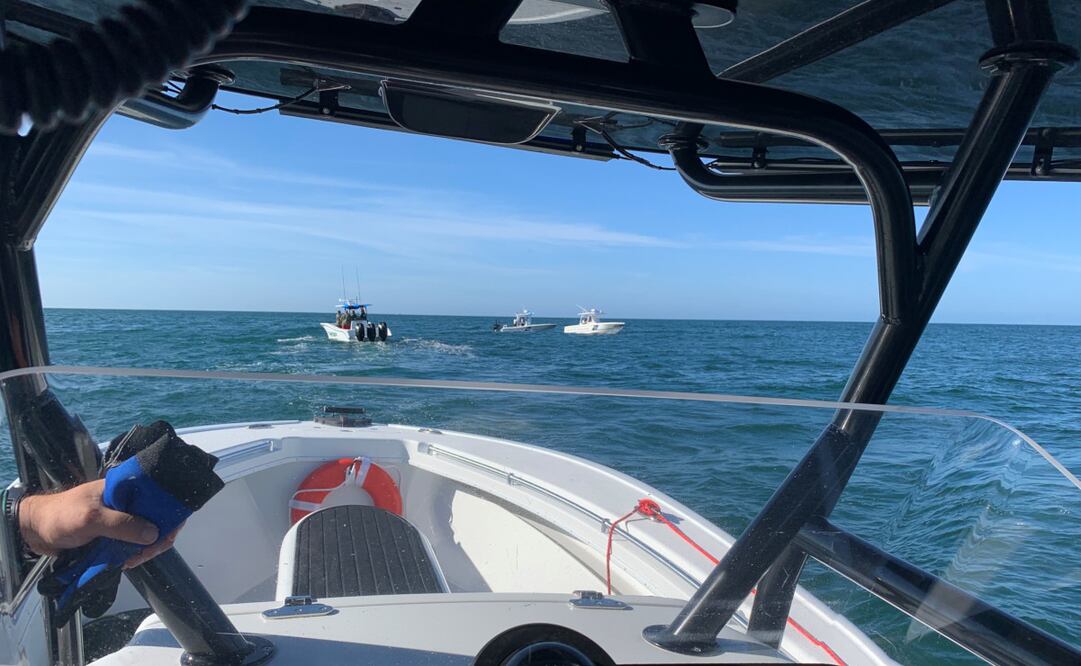 Autoridades de Florida realizan labores de búsqueda tras el desplome de la avioneta. Foto: Oficina del Sheriff de Sarasota