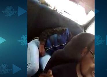 Taxista se disculpa con joven que grabó ebria en Puebla