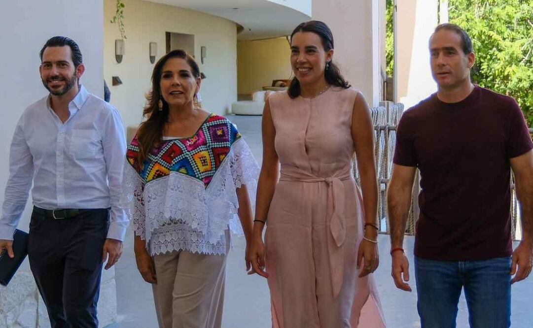Mara Lezama, gobernadora de Quintana Roo, sostiene reunión con representantes de diversos sectores / Foto: Especial