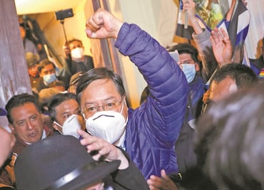 "Gobernaré para todos", dice Arce tras ganar presidenciales de Bolivia