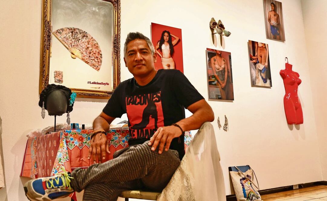 Nelson Morales, fotógrafo oaxaqueño. (24/03/2025) Fotos: Berenice Fregoso | El Universal