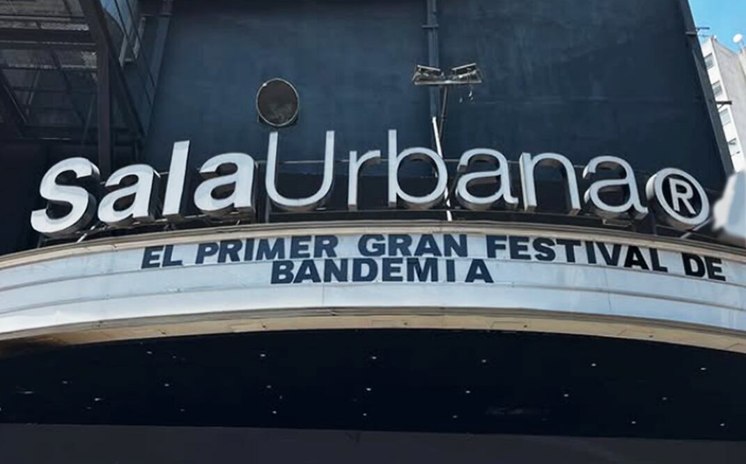 Sala Urbana, recinto donde se llevó a cabo la primera edición del Festival Bandemia.
Foto: Instagram, vía @Bandemiaa