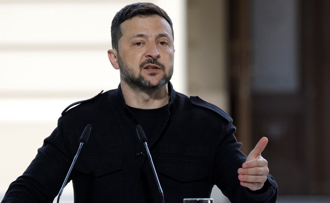 El presidente de Ucrania, Volodimir Zelensky. Foto: EFE