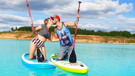 Maldivas de Novosibirsk: la oscura verdad de un lago color turquesa que triunfa en Instagram