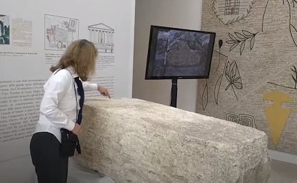 ¡Sin precedentes! Encuentran una de las piedras que marcaban el límite sagrado de la antigua Roma