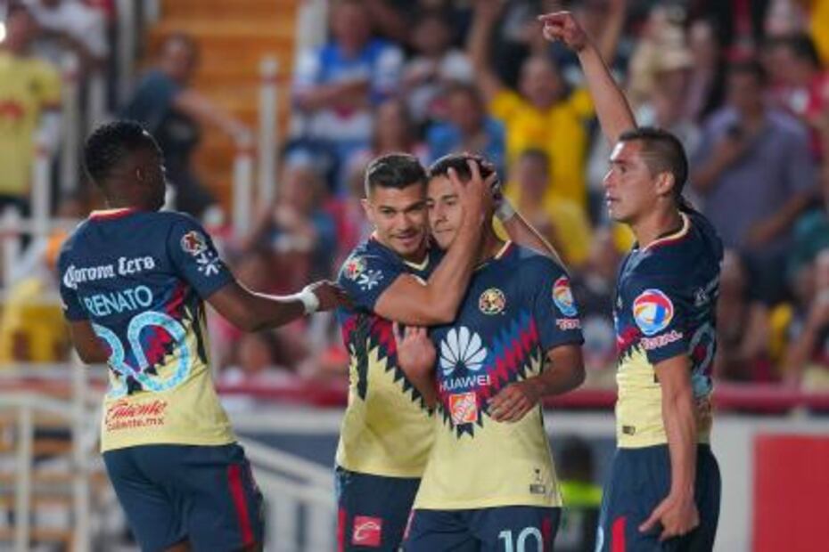 América deja escapar la ventaja y empata ante Necaxa