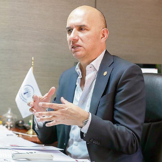 Salvador Guerrero, presidente del Consejo Ciudadano de la Ciudad de México, señaló que para el delito obtienen sellos que ya no usa la autoridad. DIEGO SIMÓN. EL UNIVERSAL