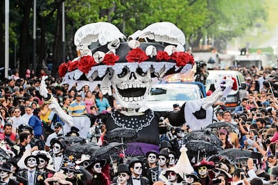 Este sábado: Calaveras monumentales desfilarán en la CDMX