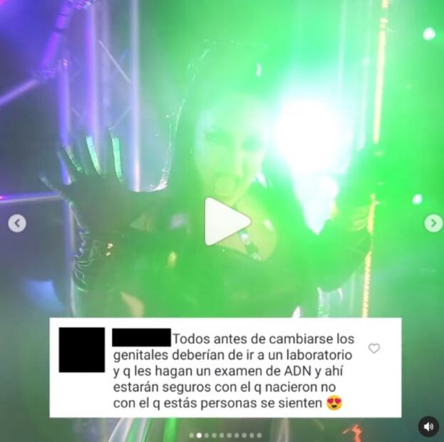 Se lanzan contra Tatiana por cantar y bailar con Velvetine, artista drag queen