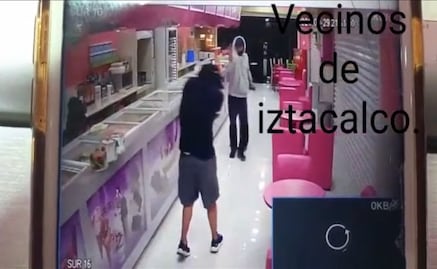 Video. Balean a hombre en paletería de Iztacalco 