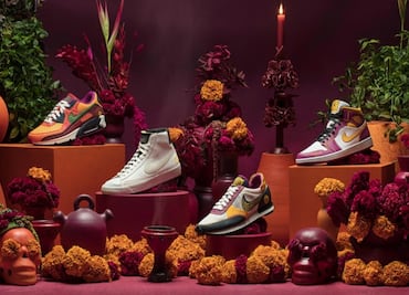 Nike lanza colección de sneakers inspirada en el Día de Muertos