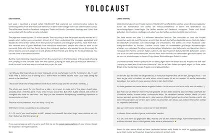 Retiran polémicas "selfies" en monumento del Holocausto