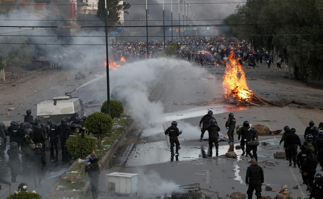 Protestas en Bolivia / AP