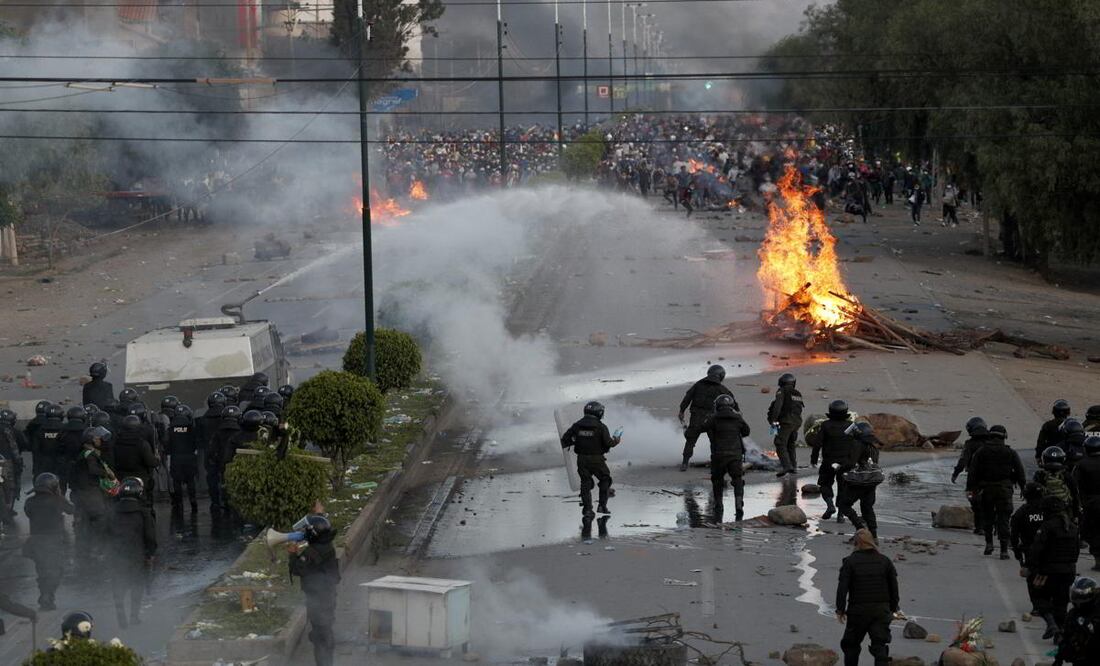 Protestas en Bolivia / AP