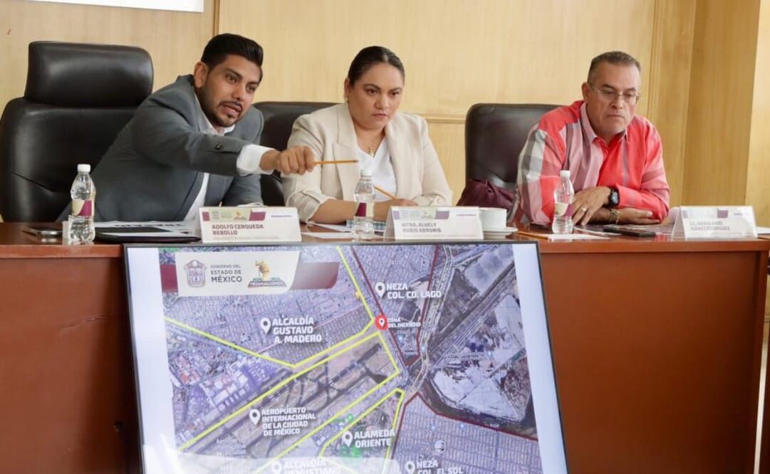 Primera reunión para atender la problemática que se presenta en Ciudad Lago. Foto: Especial