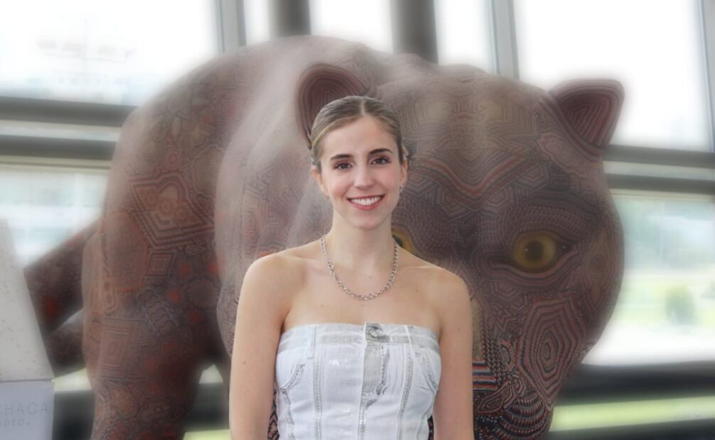 Florencia Guillot fue entrevistada por EL UNIVERSAL en el VidCon México 2023. Foto: Adriana Estrada EL UNIVERSAL