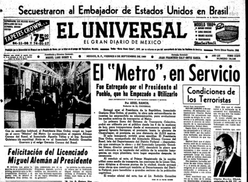 Los inicios del Metro capitalino