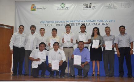 Invitan a jóvenes de Q.Roo al Certamen Nacional de Oratoria