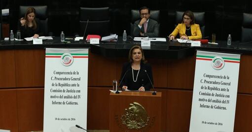 Comparece Arely Gómez en el Senado; detalla caso Iguala