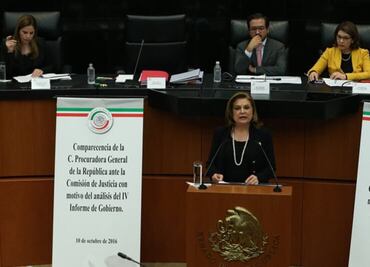 Comparece Arely Gómez en el Senado; detalla caso Iguala