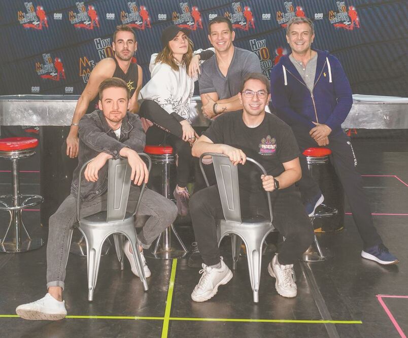 El elenco del musical ensaya y se alista para levantar el telón el 31 de enero en el Centro Cultural Teatro 1. CORTESÍA LUIS DE LA LUZ