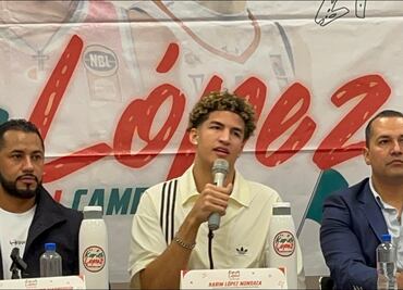 Karim López, sin presión por llegar a la NBA; tampoco tiene preferencia por algún equipo